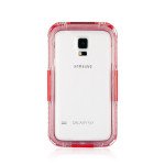 Wholesale Samsung Galaxy S5 Waterproof Crystal Hard Case (Red)